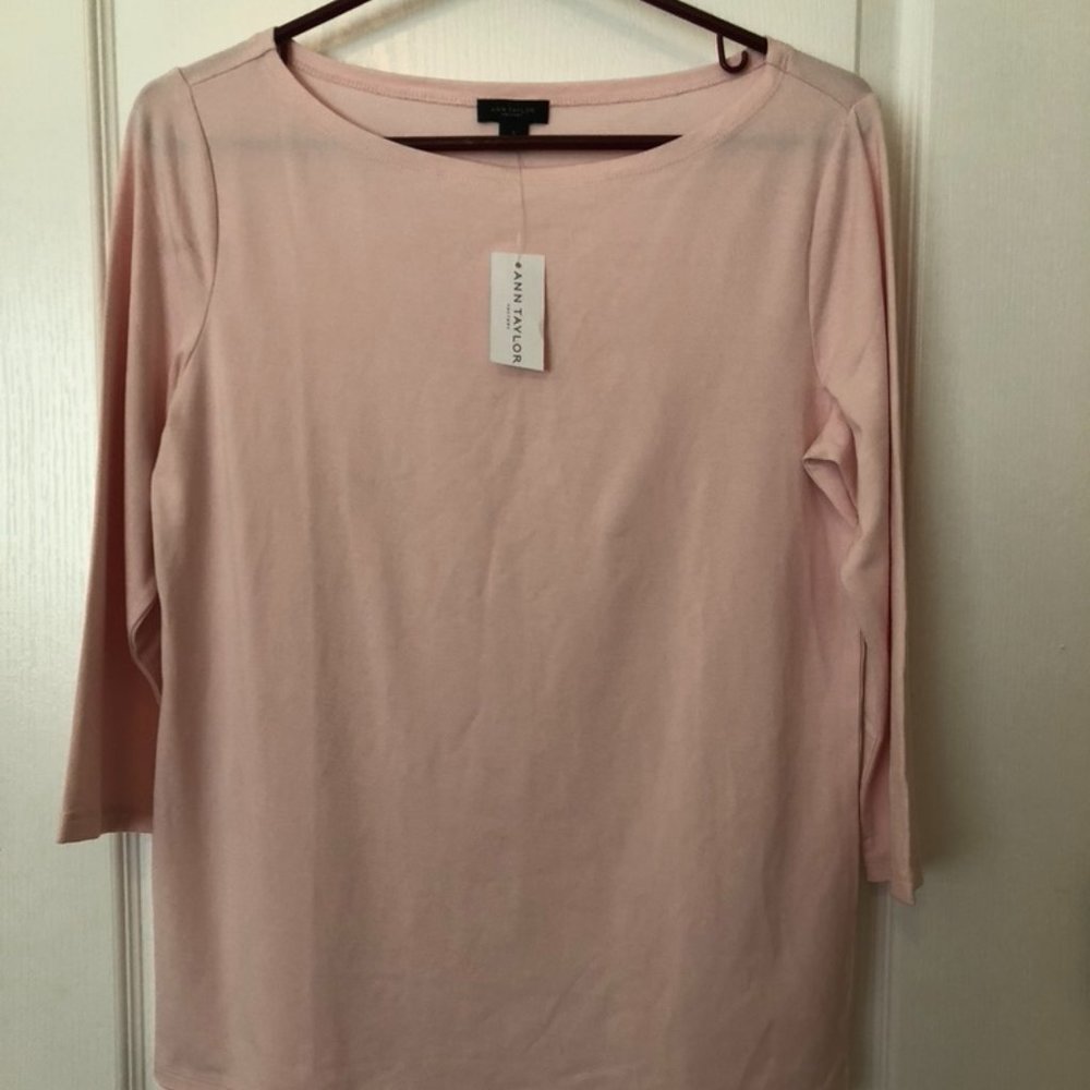 Ann Taylor Blouse - Pink (S) NWT